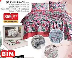 ÇİFT KİŞİLİK PİKE TAKIMI
